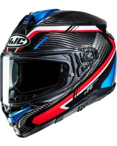 HJC F72 CARBON KAIRO Integralhelm blau-rot MC21 XL