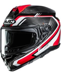 HJC F72 CARBON KAIRO Integralhelm schwarz-rot MC1 XL