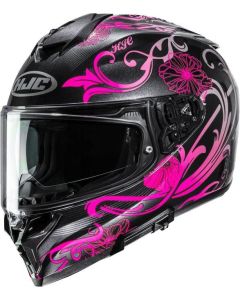 HJC I72 MARTI Integralhelm schwarz-pink MC8 XS