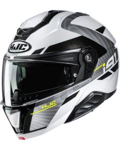 HJC I91 GAIA Klapphelm weiss-grau MC10 XL