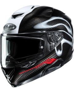 HJC RPHA72 CARBON GAREN Integralhelm carbon-weiss MC1 XL