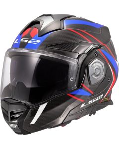 LS2 FF901 ADVANT X C FUTURE II Klapphelm weiss-blau XXL