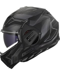 LS2 FF912 VALIANT GEAR ERVION Klapphelm matt grau XXL