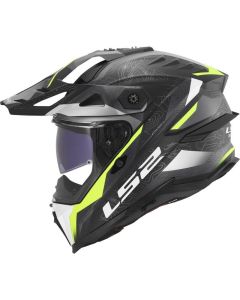 LS2 MX707 EXPLORER EVO NIVRA Integralhelm matt fluo gelb XXL