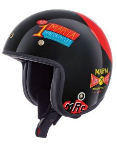 NEXX X.G10 GARAGE BAD LOOSER jet helma černo-červeno-bílá XS