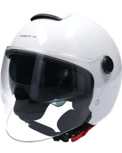 NEXX Y.10 PLAIN jet helma bílá XXS