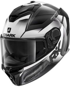 Celoobličejová helma SHARK SPARTAN GT CARBON SHESTTER karbonově bílá XXL