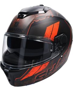 SHARK SPARTAN GT RYSER MATT Micr. matná černá antracitová fluo oranžová L