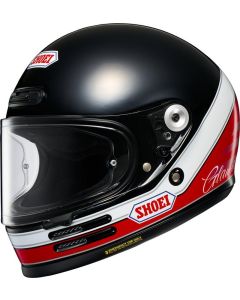 SHOEI GLAMSTER 06 ABIDING celoobličejová přilba černo-bílo-červená TC-1 XL