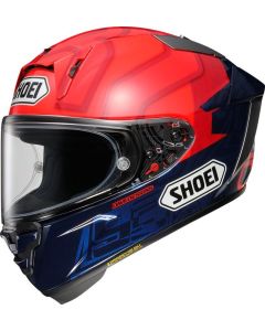Celoobličejová helma SHOEI X-SPR PRO MARQUEZ7 červeno-černá TC-1 XXL