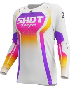 SHOT CONTACT STREAM Jersey weiss XXL