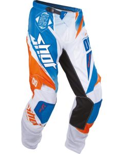 Kalhoty SHOT FLEXOR MAROON modro-oranžovo-bílé 30
