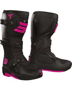 SHOT RACE 4 MX-Stiefel schwarz-pink 42