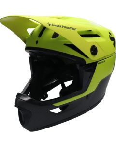 SWEET PROTECTION ARBITRATOR MIPS sjezdová helma matná fluo žlutá-přírodní karbon SM 53-56cm