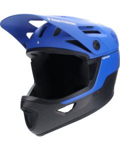 SWEET PROTECTION ARBITRATOR MIPS sjezdová helma race modrá-přírodní karbon SM 53-56 cm