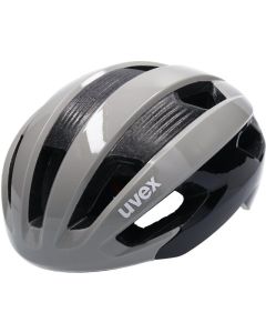Silniční cyklistická helma UVEX RISE pískově černá 52-56cm