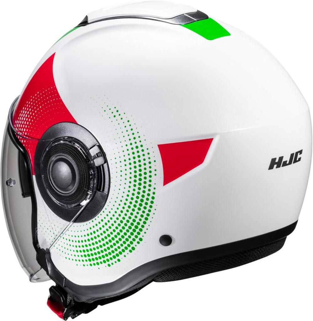 HJC Helmets I40 Herren Motorradhelm – SEMI FLAT BLACK, XXL, Mit Integrierter Sonnenblende & Anti-Fog Visier