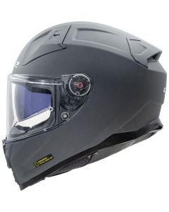 LS2 FF811 VECTOR II SOLID Integralhelm matt concrete grau 3XL