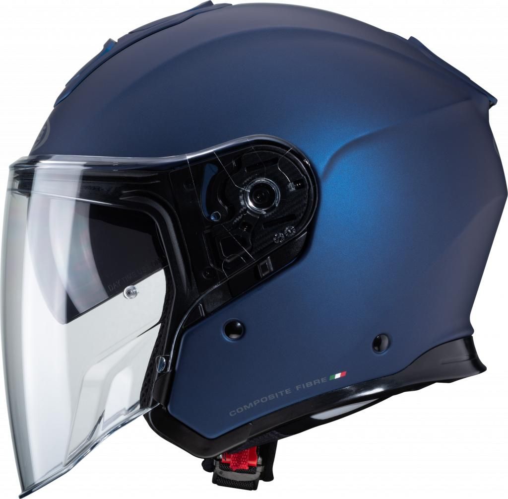 Caberg Flyon Rio Motorradhelm – Matt Blau/yamaha/weiß/gelb/silber, Carbon/Glasfaser, Doppelvisier, Größe S