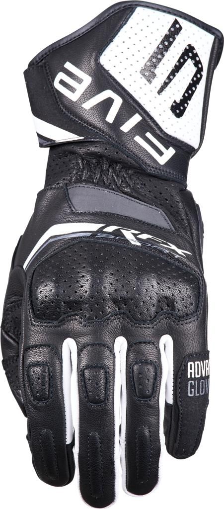 NORMAN Motorrad-Handschuhe Schwarz/Grau – Ganzer Finger, Sommer, Mit Knöchelschutz, Größe L