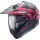 matt gun metal/schw./rot