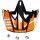 orange/schwarz/weiss