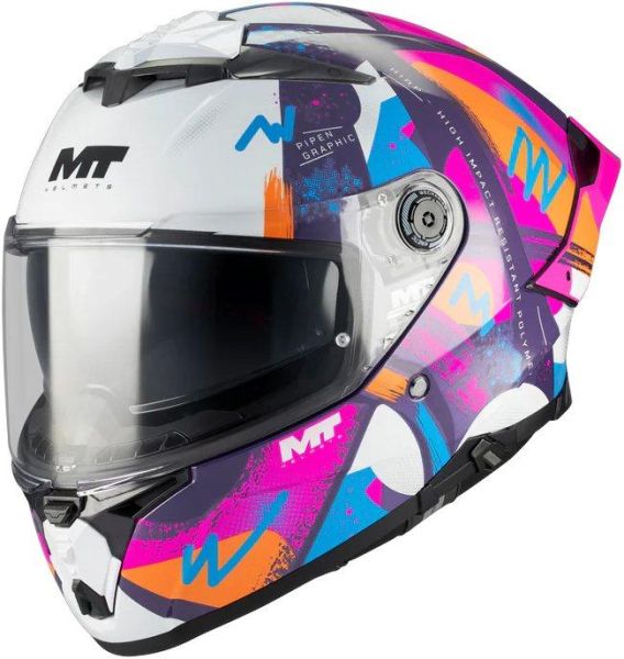 MT THUNDER 4 R SV PIPEN Integralhelm