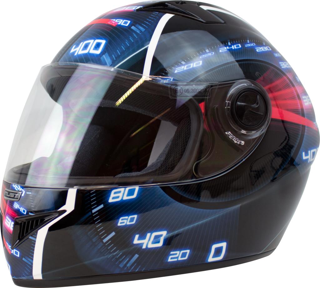 HELIX MUST 3D 390 km-h Integralhelm