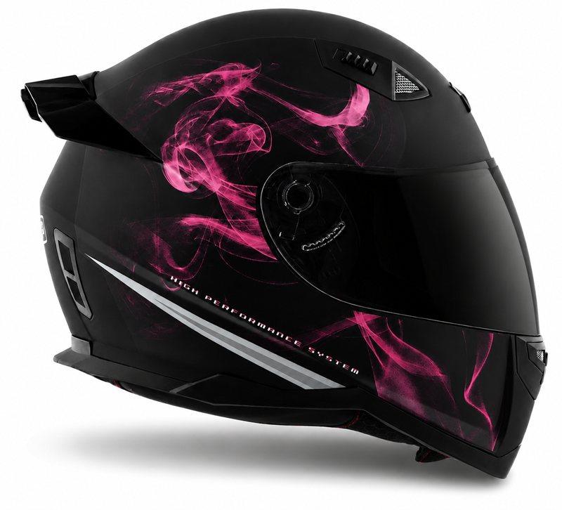 STROMER SHADOW Integralhelm + stark getöntem Visier