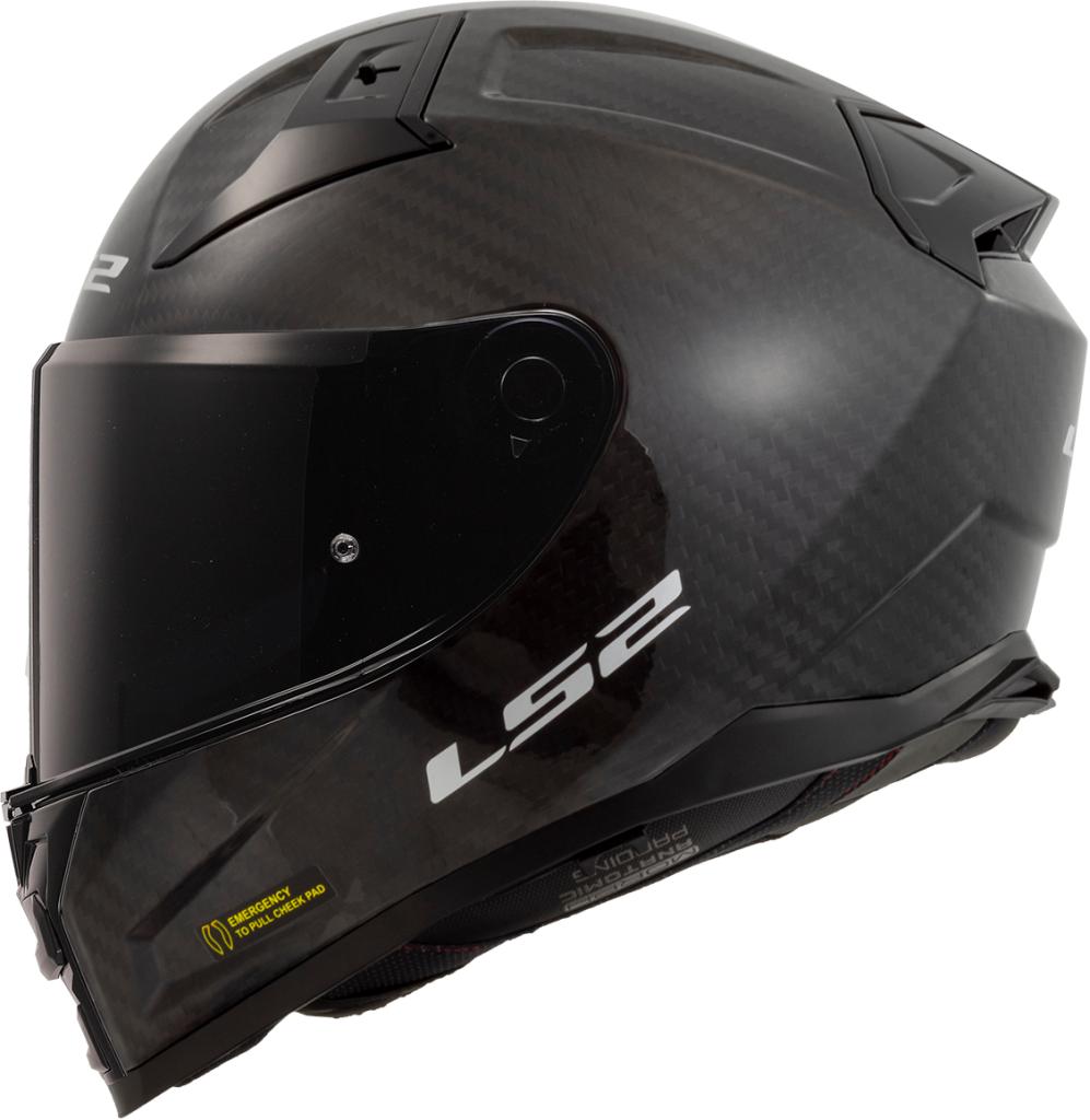 LS2, Integralhelme Motorrad Vector II Gloss Carbon, XXXL