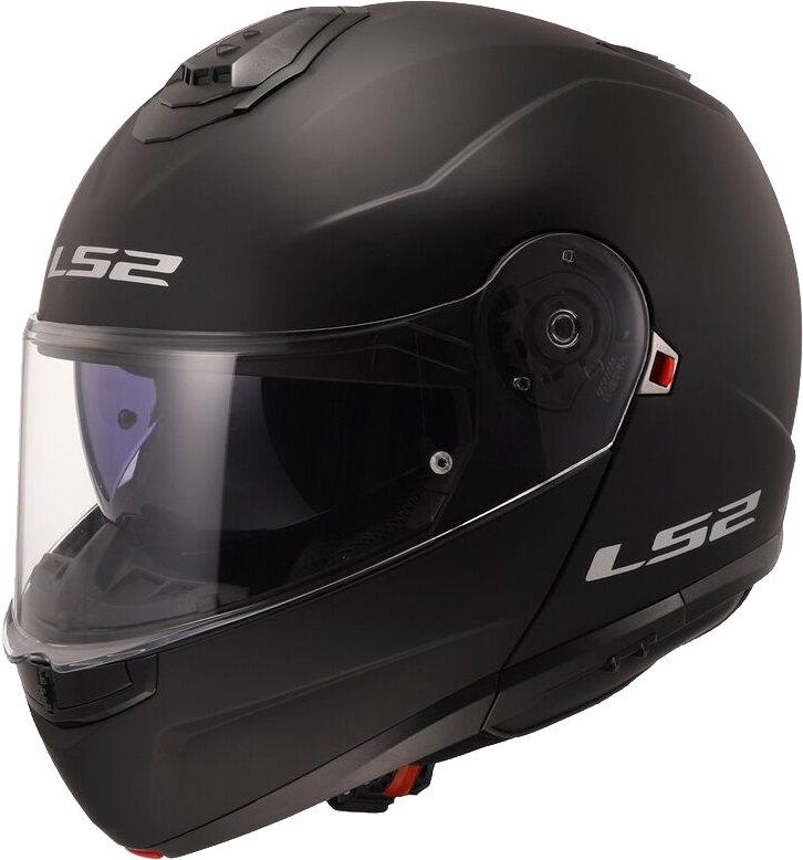 LS2, klapphelme motorrad STROBE II matt black, L