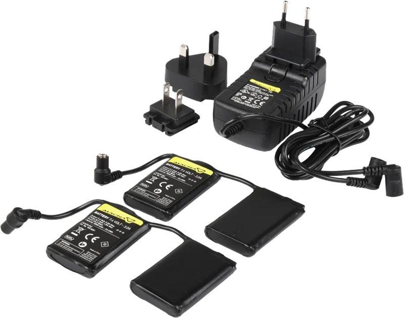 MACNA BATTERY + CHARGER KIT 7,4V-3A für Heizbekleidung schwarz