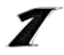 MM STARTNUMMER "1" schwarz 9cm