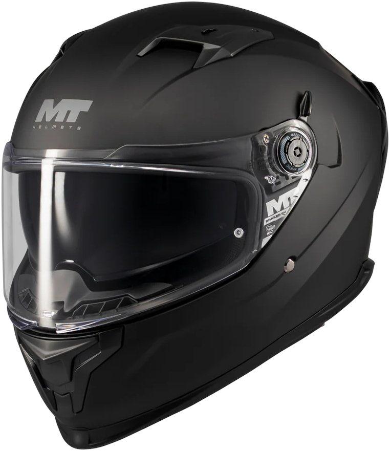 MT Braker SV Pure helmet matt black A1