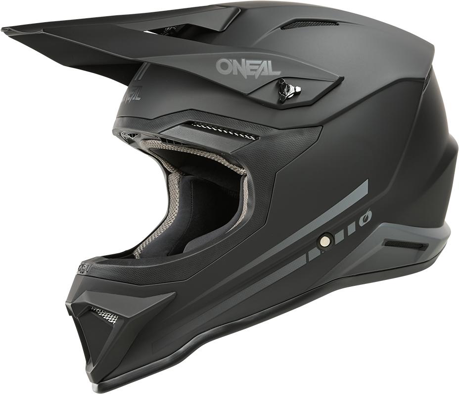 ONEAL 1SRS SOLID V.25 MX-Helm schwarz XL