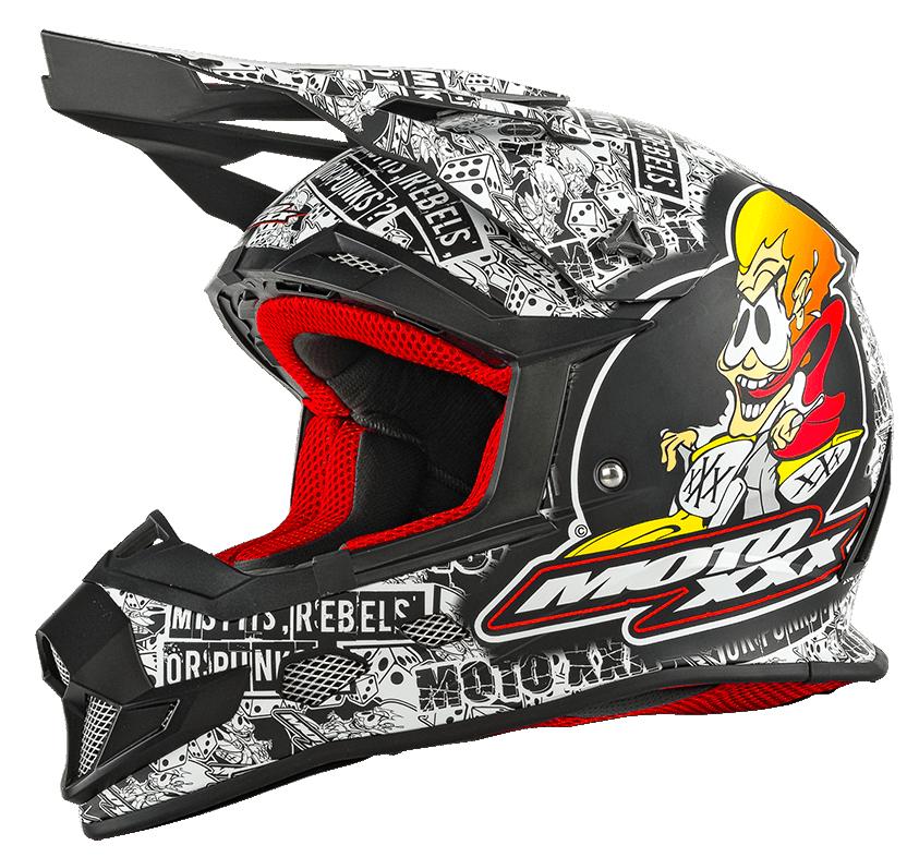 MOTO XXX OG CHARACTER Crosshelm