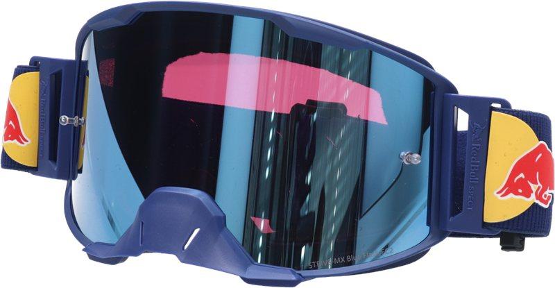 Red Bull Spect Strive 001S MX goggles blue-blue lens