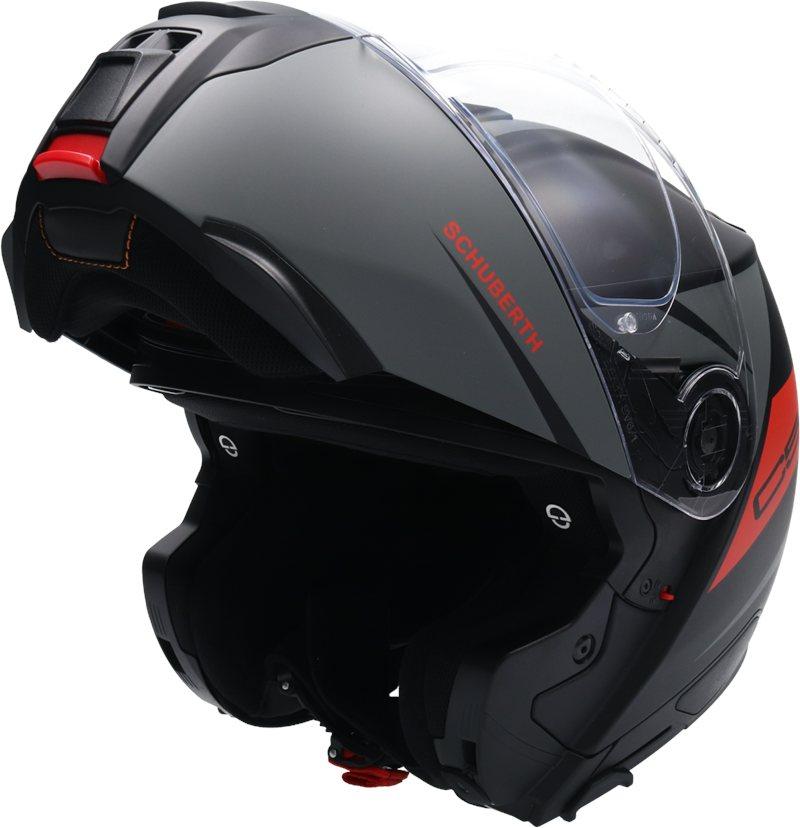 SCHUBERTH Unisex C5 Graphic Ece Helm, Eclipse, Anthrazit, XXL EU