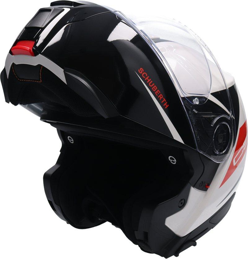 SCHUBERTH, Helm C5, Graphic ECE Eclipse Rot 65 (XXXL).