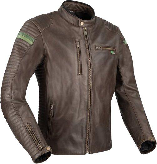 SEGURA Cobra Motorrad Lederjacke, braun, XL