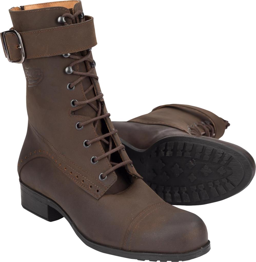 Motorradschuhe Doria Braun Damen