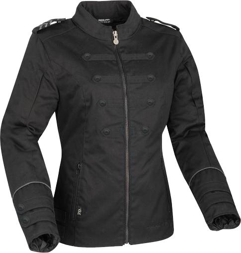 Motorradjacke Lady Kara Schwarz Damen