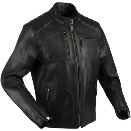 Motorradjacke Lewis Schwarz