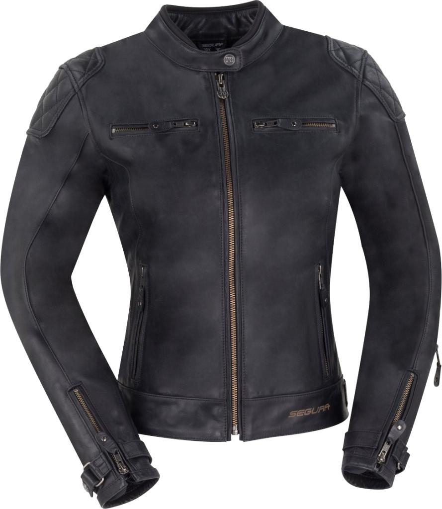 Motorradjacke Lady Subotaï Schwarz Damen
