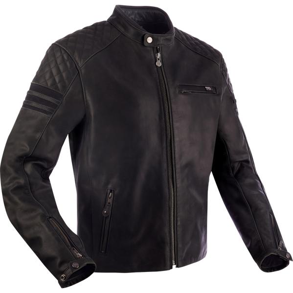 Motorradjacke Track Schwarz