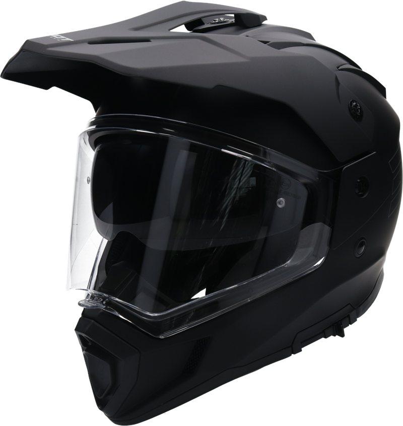 Shot Trek Solid Motocross Helm, schwarz/matt, M (57/58)