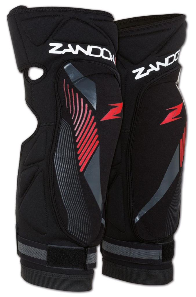 ZANDONA SOFT ACTIVE Knieprotektor schwarz-rot S-M