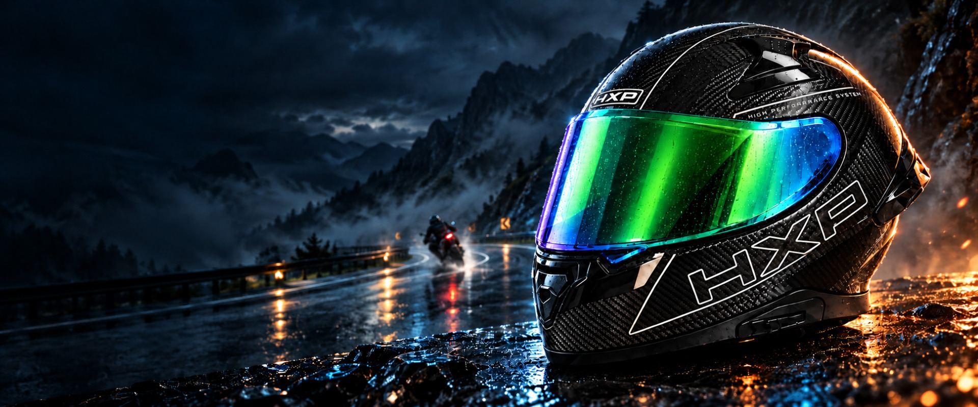 HXP Apex Carbon Edge Gr&uuml;n